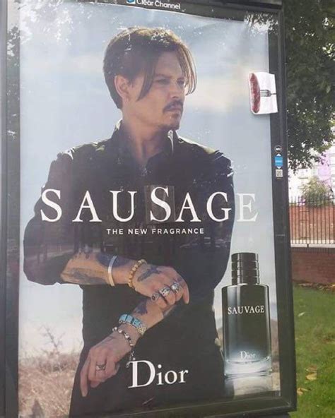 sauvage johnny depp sausage|johnny depp new movie.